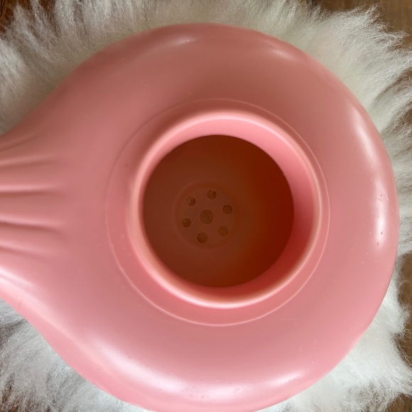 VINTAGE Pink Avon Powder Puff Wand - Picture 8 of 10